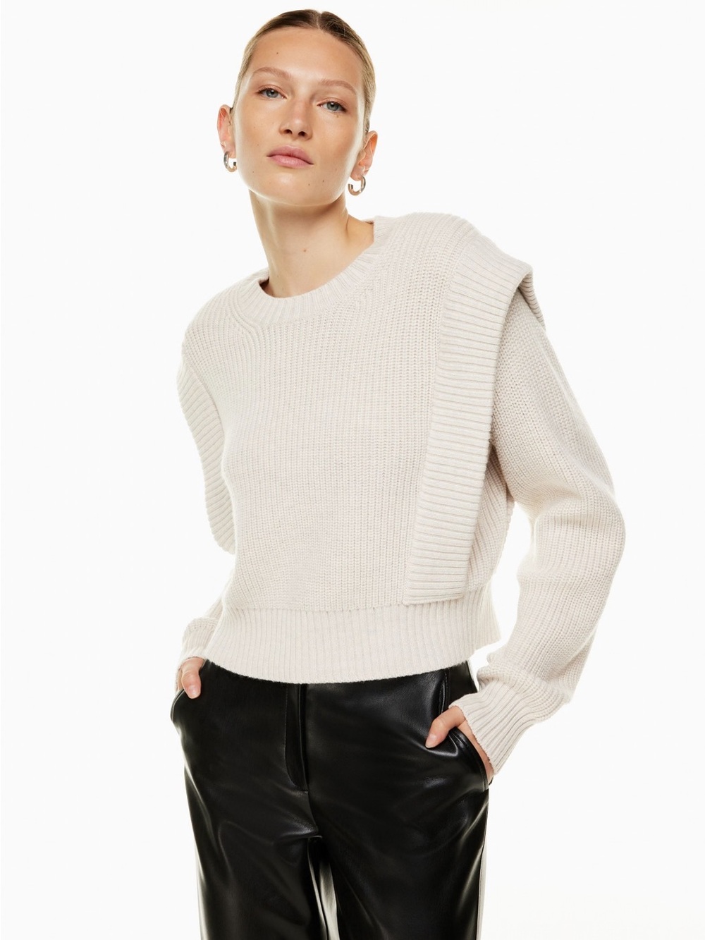 GREY Aritzia Merino Wool Sweater